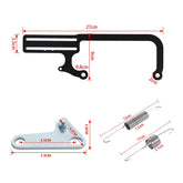 Transmissions Throttle Carburetor Cable Mount Bracket EZ-EFI For GM 700R4 304147_2